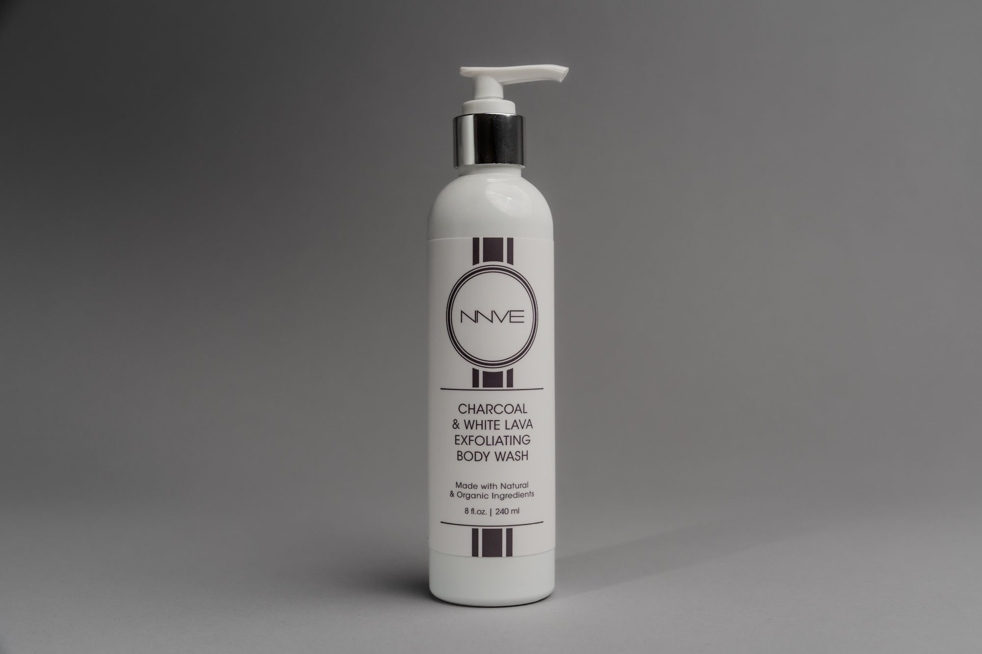 Charcoal & White Lava Body Wash