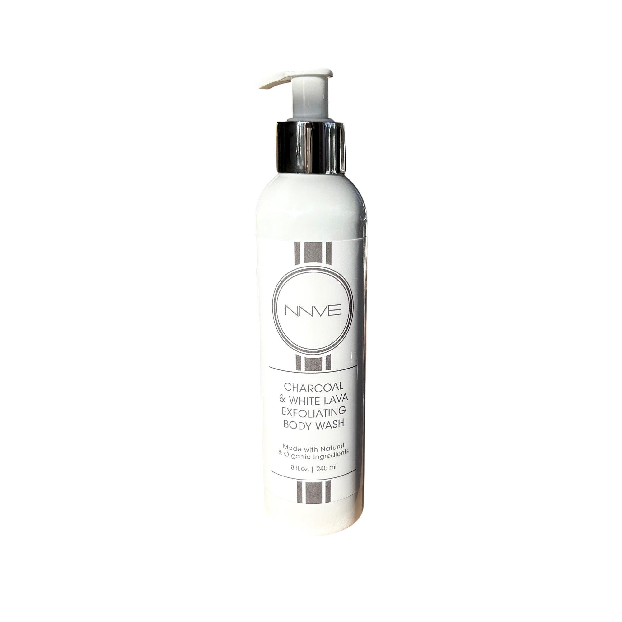 Charcoal & White Lava Body Wash